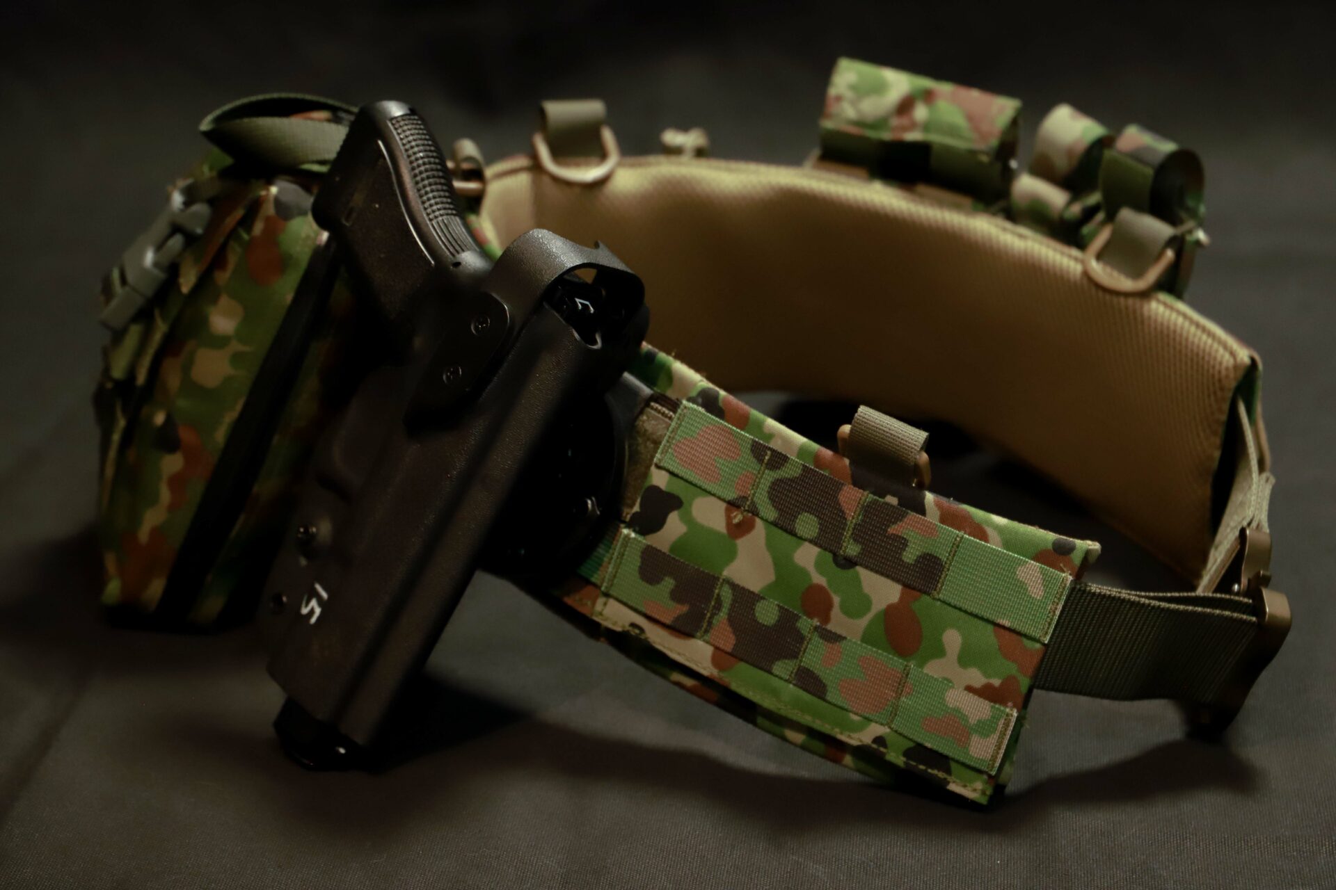 田村装備開発 CQB Tactical Belt 陸自迷彩/サイズS？ - 個人装備